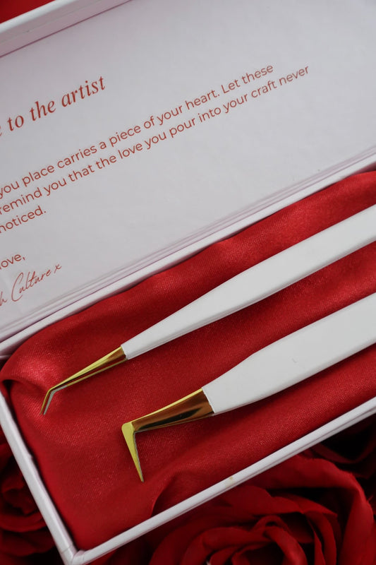 Be Mine Tweezer Duo - Lash Culture
