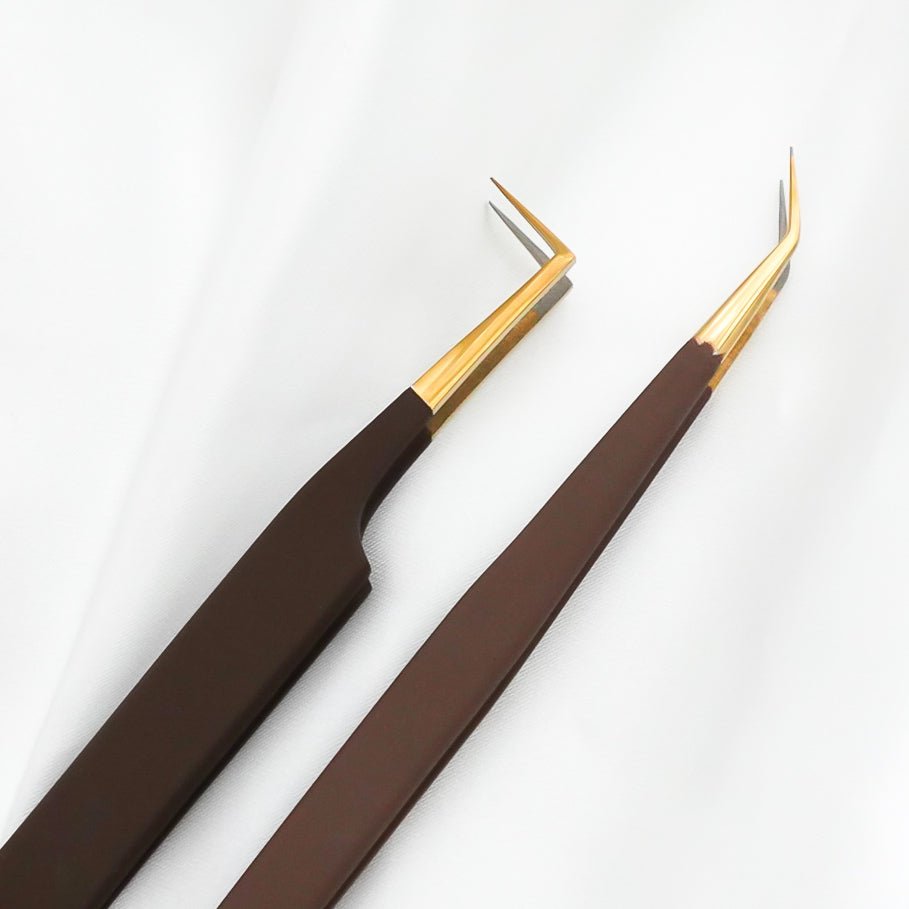 Brown Sugar - Tweezer Duo - Lash Culture