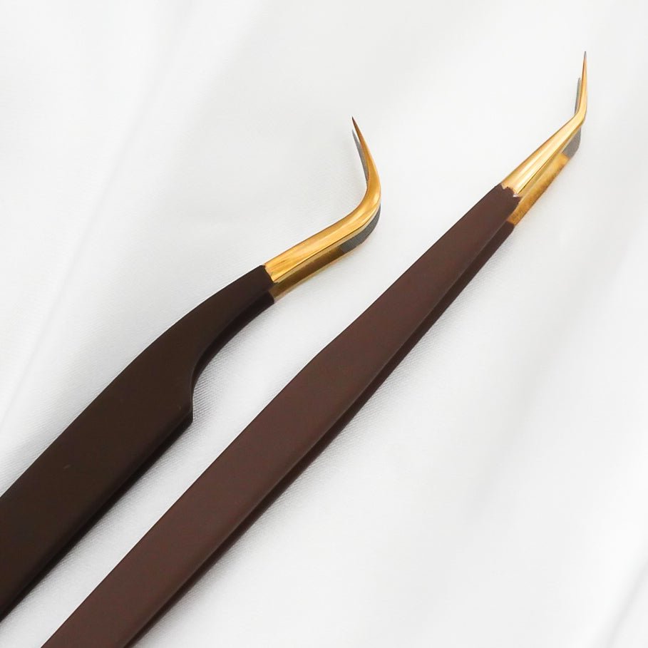 Brown Sugar - Tweezer Duo - Lash Culture