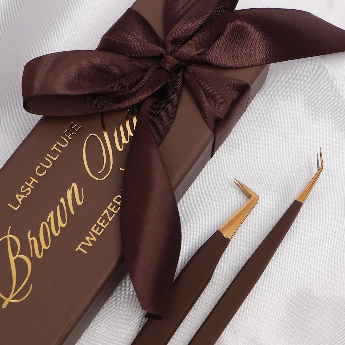 Brown Sugar - Tweezer Duo - Lash Culture