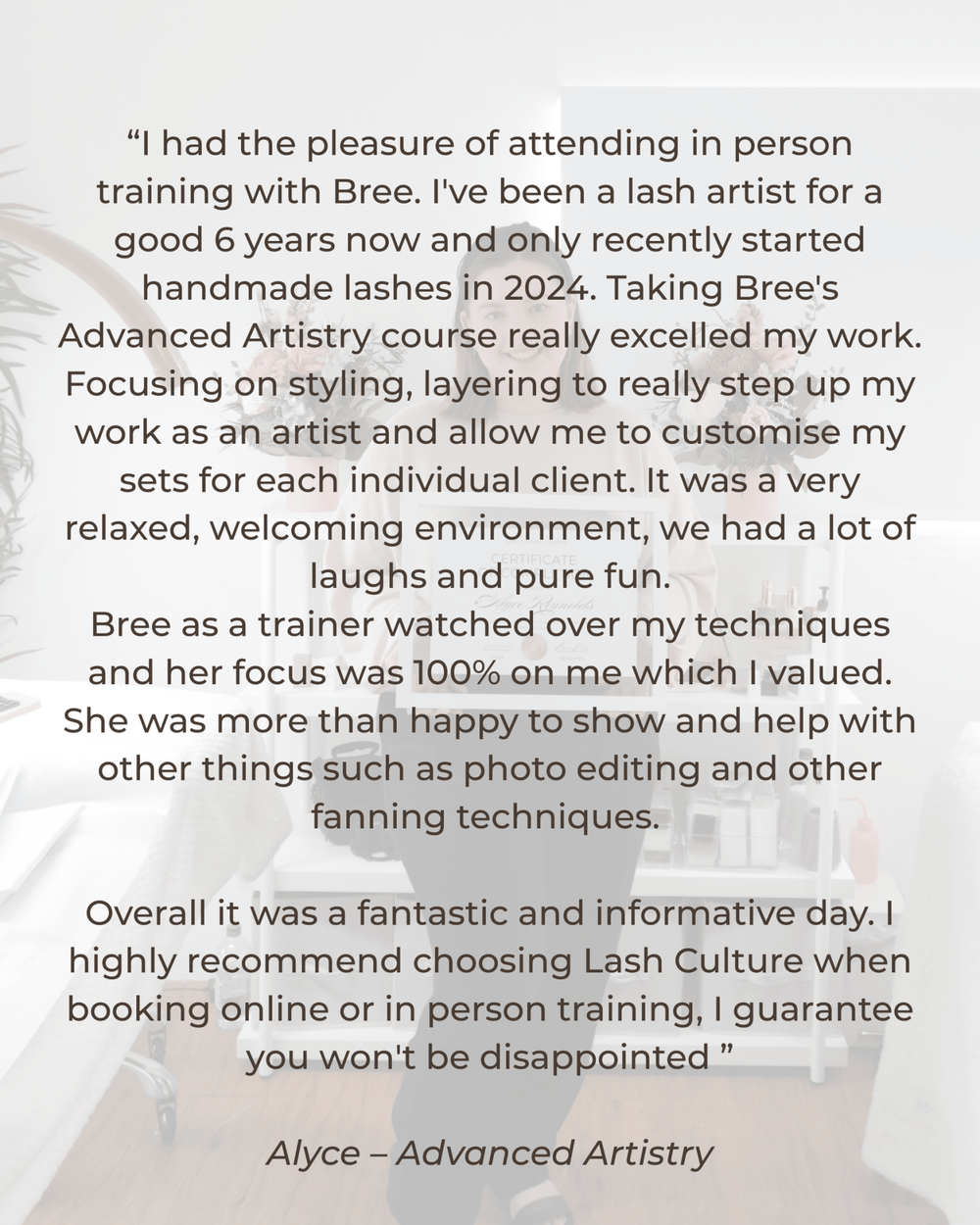 Advanced Artistry — Handmade Wet & Wispy Training (2 Days) - Lash Culture