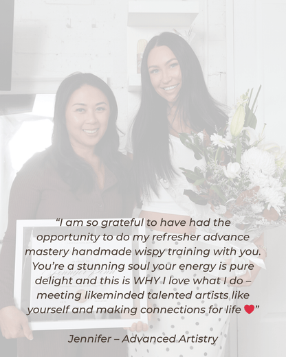 Advanced Artistry — Handmade Wet & Wispy Training (2 Days) - Lash Culture