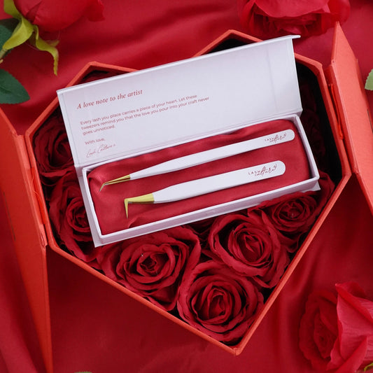 Be Mine Tweezer Duo - Lash Culture