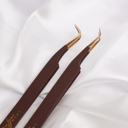 Brown Sugar - Tweezer Duo - Lash Culture