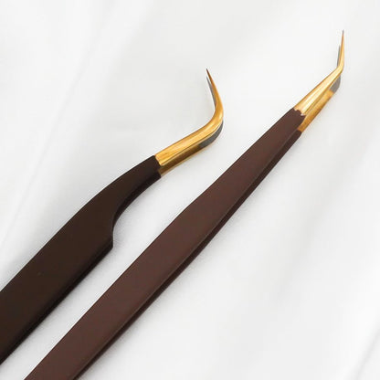 Brown Sugar - Tweezer Duo - Lash Culture