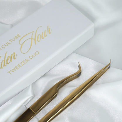 Golden Hour - Tweezer Duo - Lash Culture