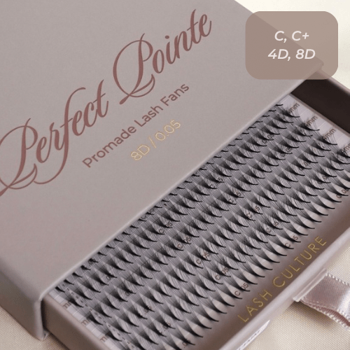 Perfect Pointe Promade Fans (4D/8D) - Lash Culture